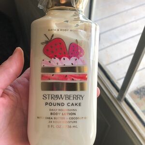 Strawberry Poundcake Bath and Body Lotion-NEW New